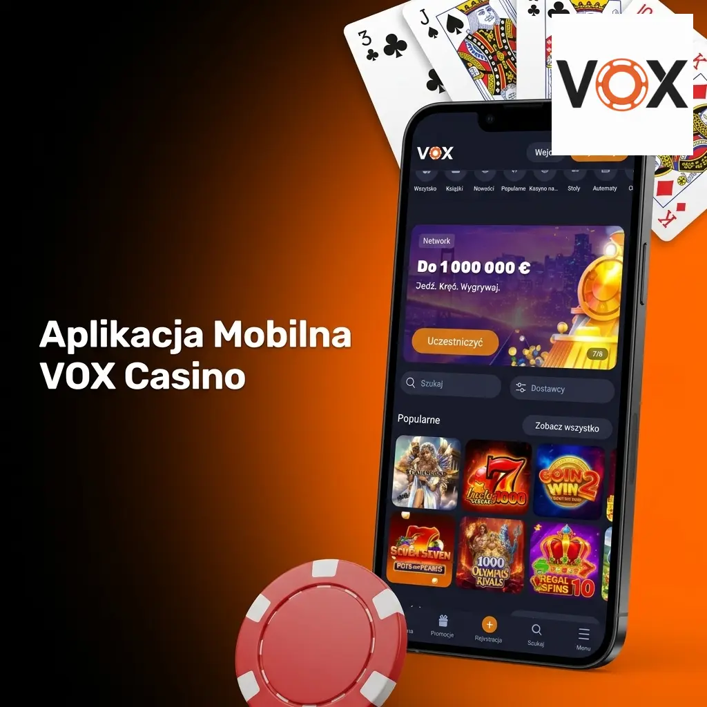Aplikacja mobilna VOX Casino na Android APK i iOS PWA dla graczy z Polski