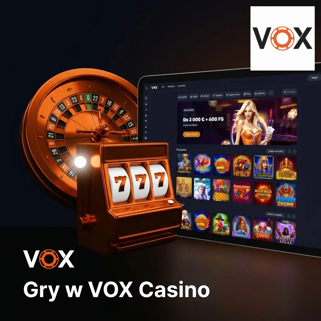 Katalog gier VOX Casino z ponad 7000 tytułami dla polskich graczy