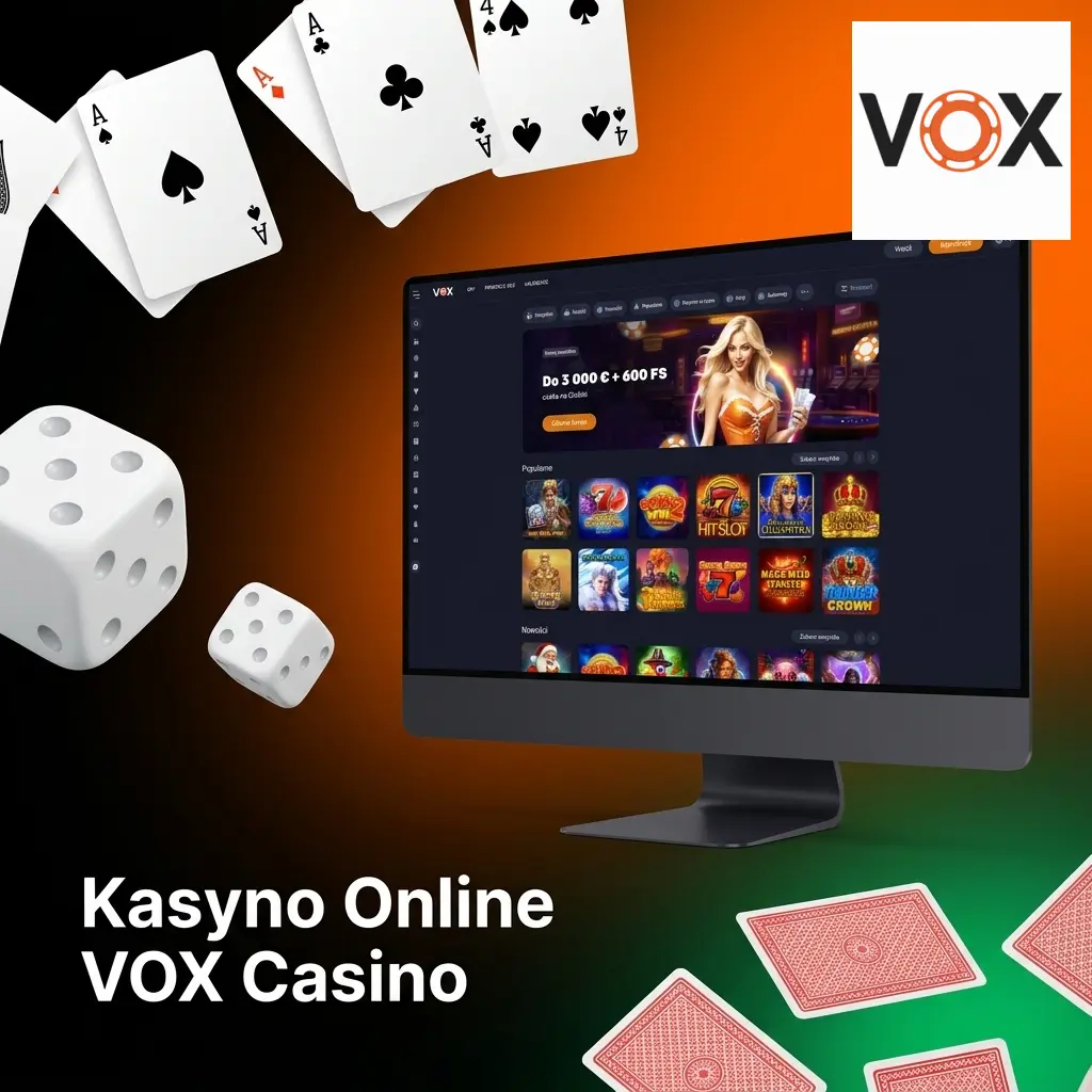 Kasyno VOX Casino – ponad 7000 gier od 60 dostawców, ruletka, blackjack i bakarat dla graczy z Polski