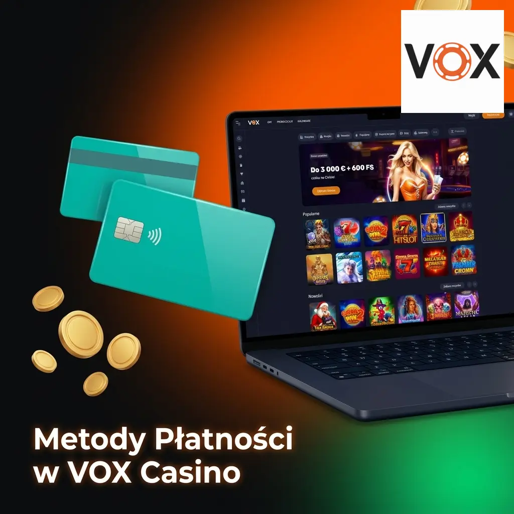 Metody płatności w VOX Casino: BLIK, karty, portfele elektroniczne i kryptowaluty dla graczy z Polski