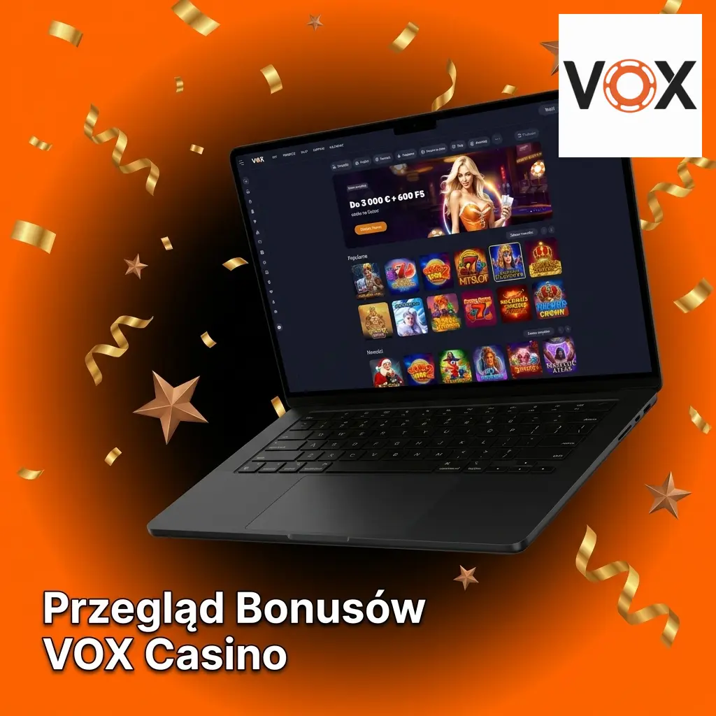 Przegląd bonusów VOX Casino: pakiet powitalny, cashback, darmowe spiny i program VIP dla graczy w Polsce.