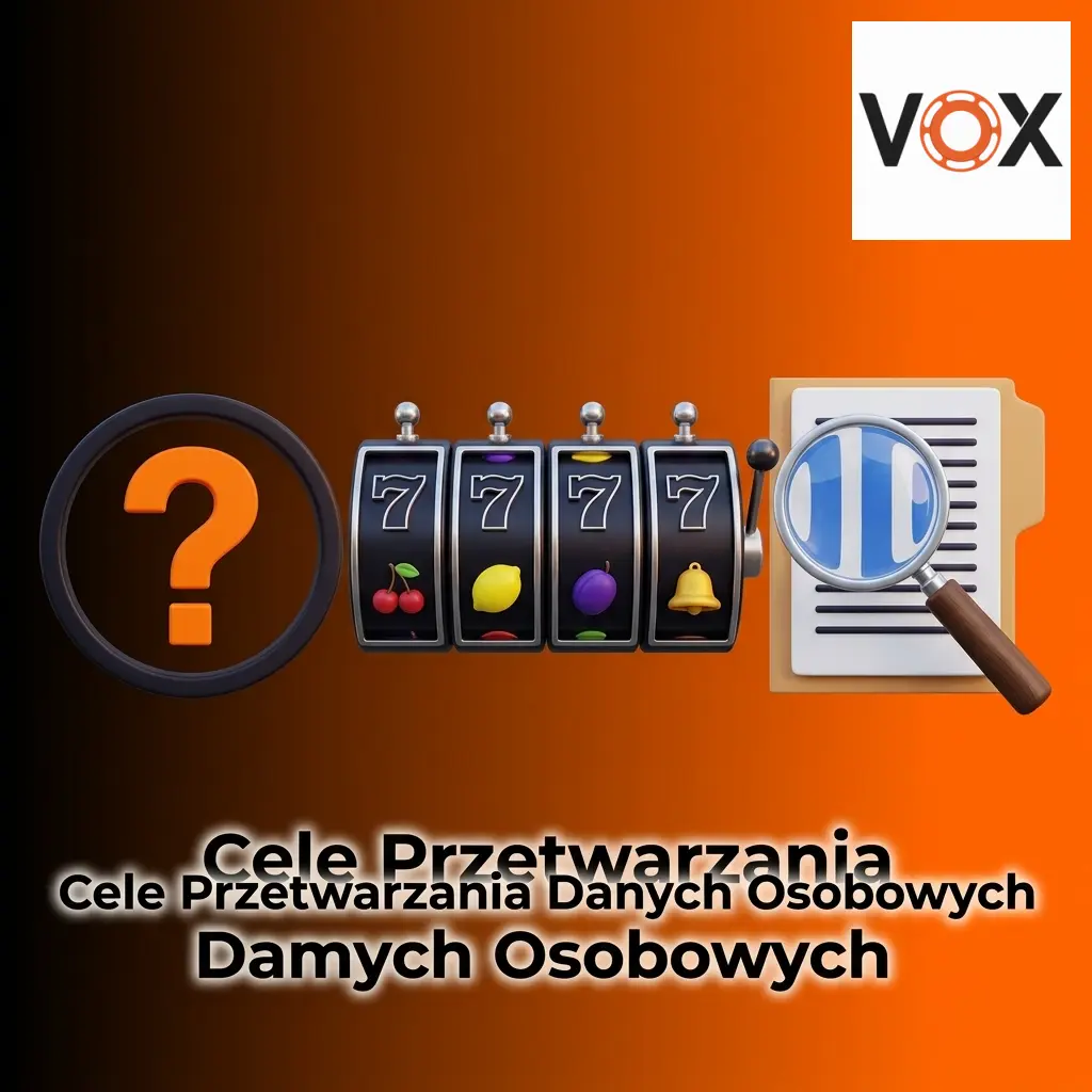 Cele przetwarzania danych osobowych w VOX Casino: KYC, AML, RODO, obsługa konta i odpowiedzialna gra
