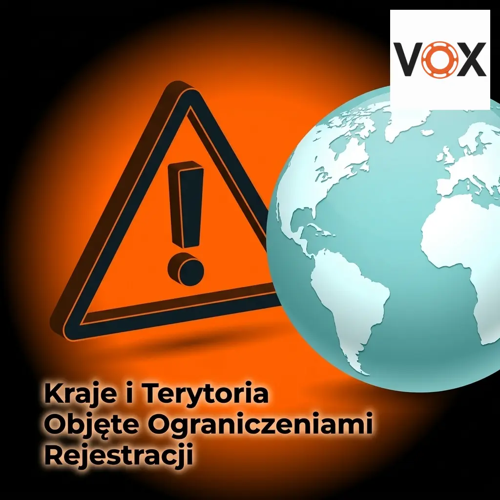 Kraje z ograniczonym dostępem do VOX Casino: USA, UK, Francja, Hiszpania, Australia i inne jurysdykcje