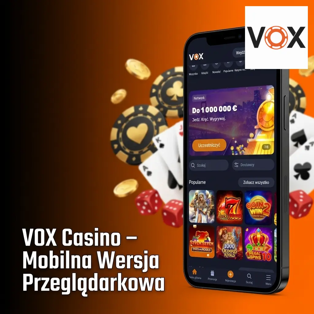 VOX Casino mobilna wersja przeglądarkowa – porównanie z aplikacją Android dla polskich graczy