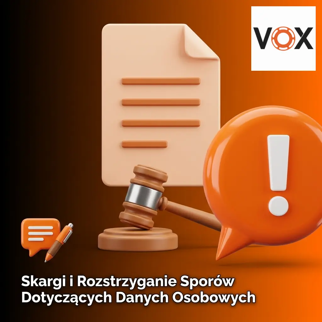 Skargi dotyczące danych osobowych w VOX Casino – kontakt z UODO w Polsce